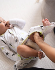 Baby Seraphine Baby Clothes | Easy Zip Organic Cotton Sleepsuit – Stars