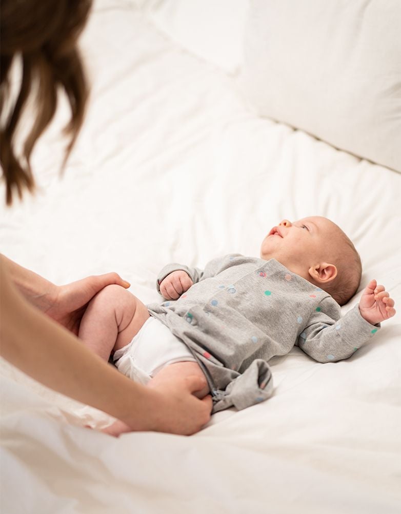 Baby Seraphine Baby Clothes | Spot Print Mama & Mini Maternity To Nursing Nightdress Set – Grey