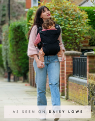 Baby Seraphine CARIPOD™ | The CARIPOD™ Baby Carrier - Black Cotton Canvas
