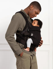 Baby Seraphine CARIPOD™ | The CARIPOD™ Baby Carrier - Black Cotton Canvas