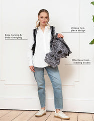 Baby Seraphine CARIPOD™ | The CARIPOD™ Baby Carrier - Canvas Animal Print