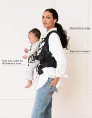 Baby Seraphine CARIPOD™ | The CARIPOD™ Baby Carrier - Cotton Canvas Geo Print