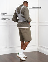 Baby Seraphine CARIPOD™ | The CARIPOD™ Baby Carrier – Grey Marl Jersey