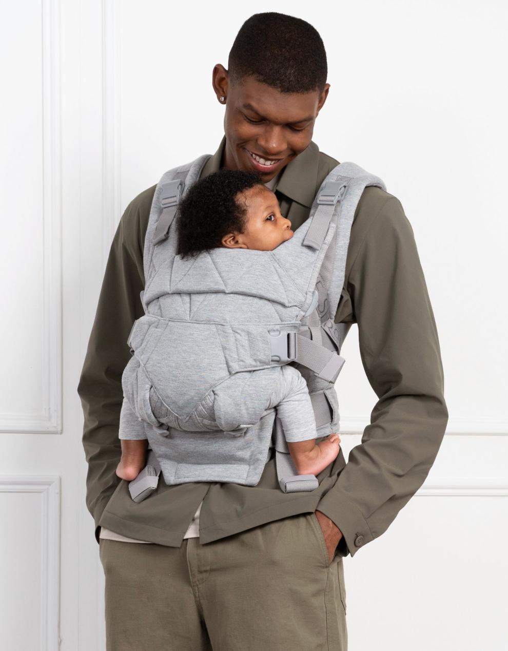 Baby Seraphine CARIPOD™ | The CARIPOD™ Baby Carrier – Grey Marl Jersey