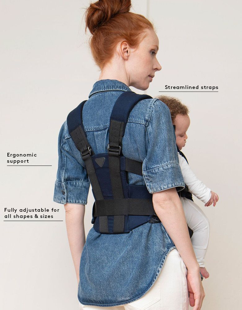 Baby Seraphine CARIPOD™ | The CARIPOD™ Baby Carrier - Navy Cotton Canvas