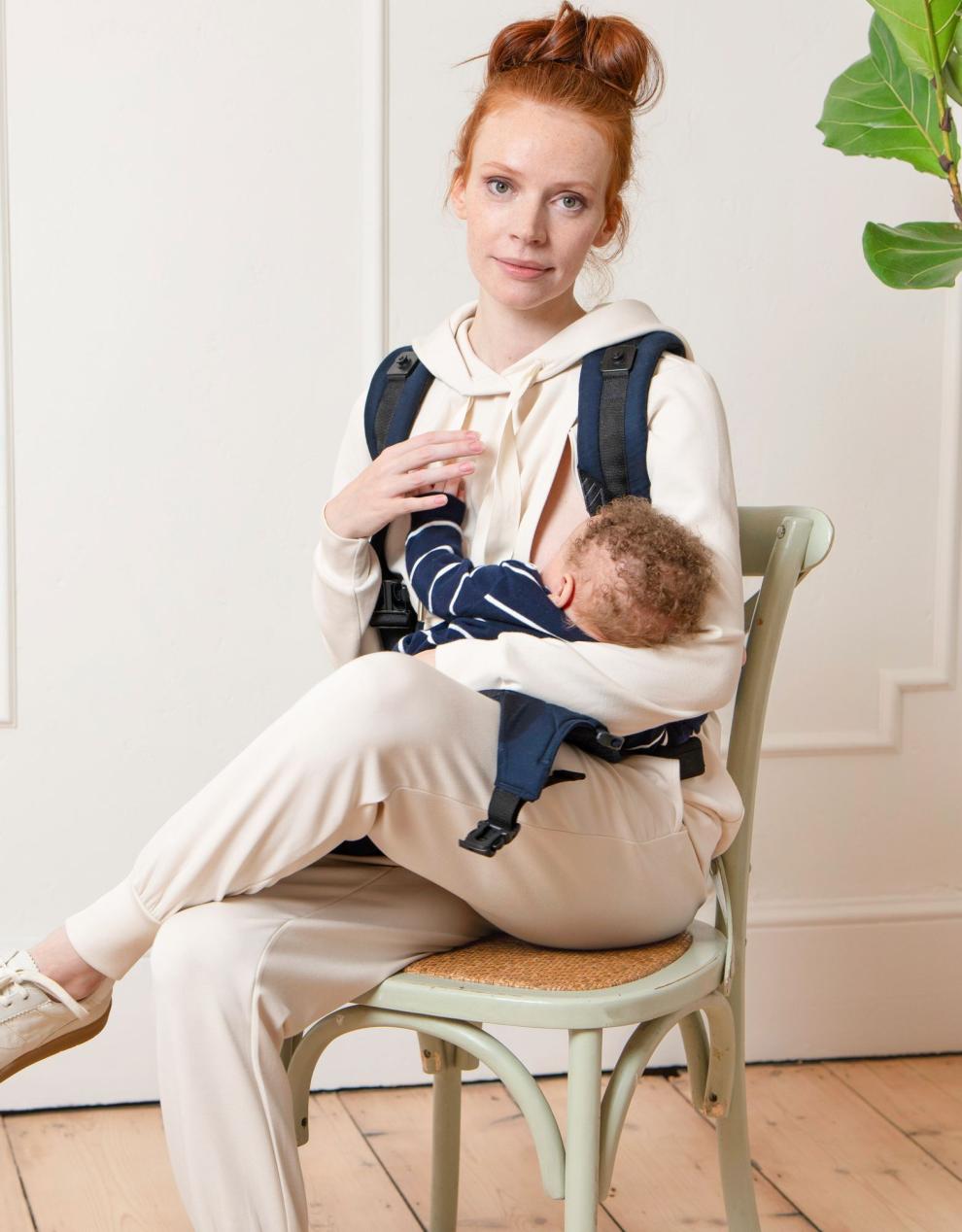 Baby Seraphine CARIPOD™ | The CARIPOD™ Baby Carrier - Navy Cotton Canvas