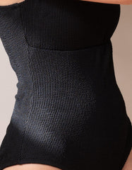Women Seraphine Beach & Swimwear | Textured Post-Maternity Compression Swimsuit