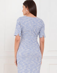 Women Seraphine Co-ords | Tweed Midi Maternity Dress| Seraphine