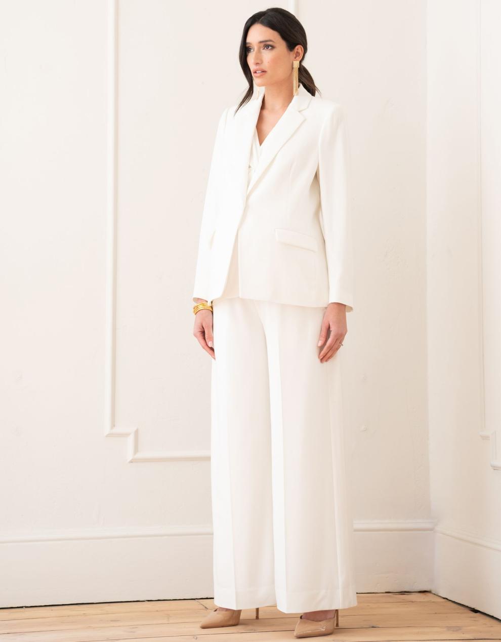 Women Seraphine Co-ords | Wide Leg Over Bump Trousers Maternity-To-Nursing