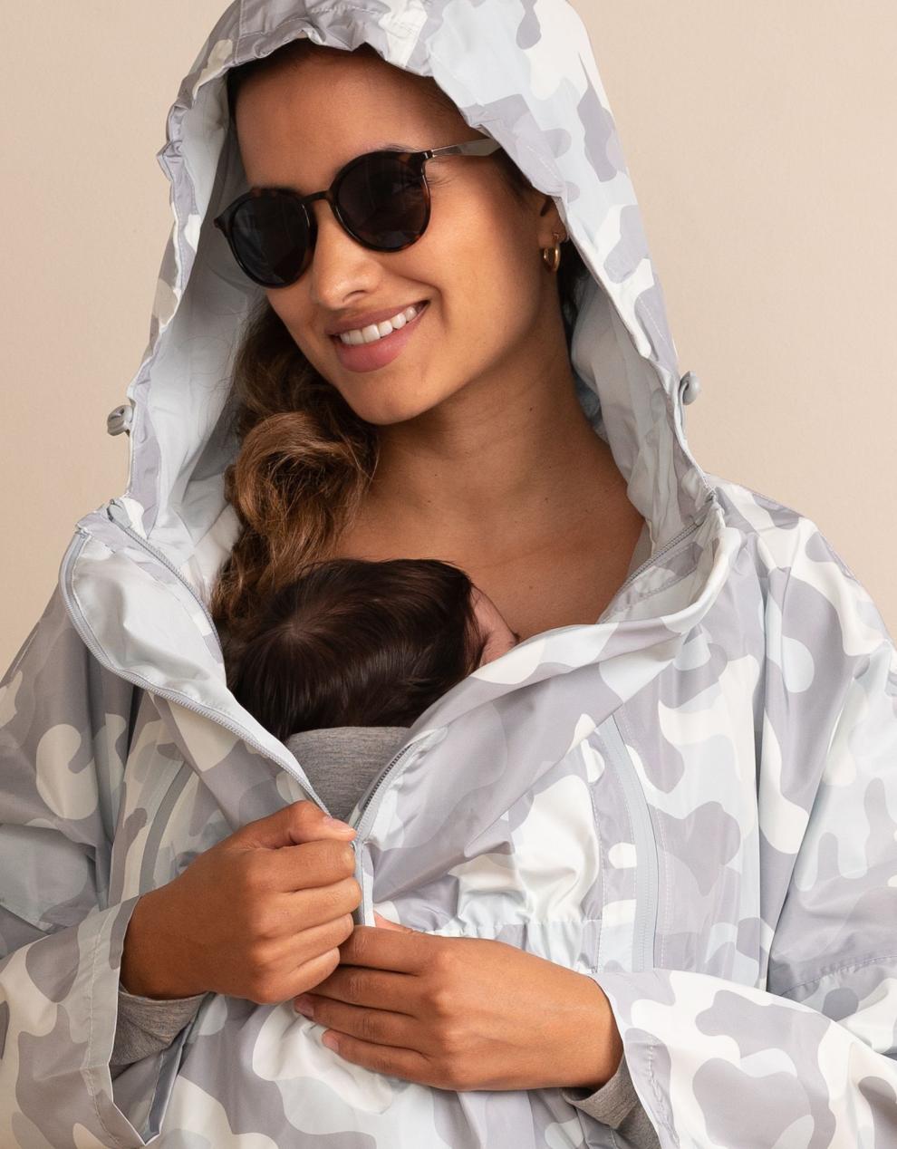 Women Seraphine Coats & Jackets | 3 In 1 Waterproof Maternity & Babywearing Packaway Jacket