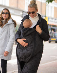Women Seraphine Coats & Jackets | Quilted 3 In 1 Maternity & Babywearing Coat