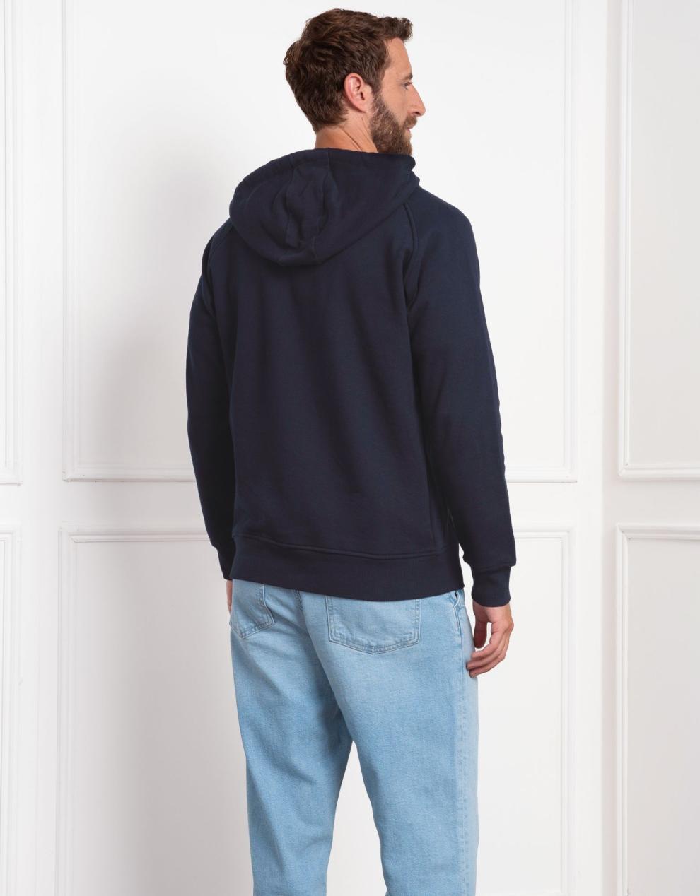 Women Seraphine Coats & Jackets | Navy Blue Men's Babywearing Hoodie