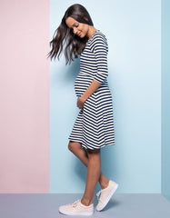 Women Seraphine Dresses | Nautical Nursing Dress