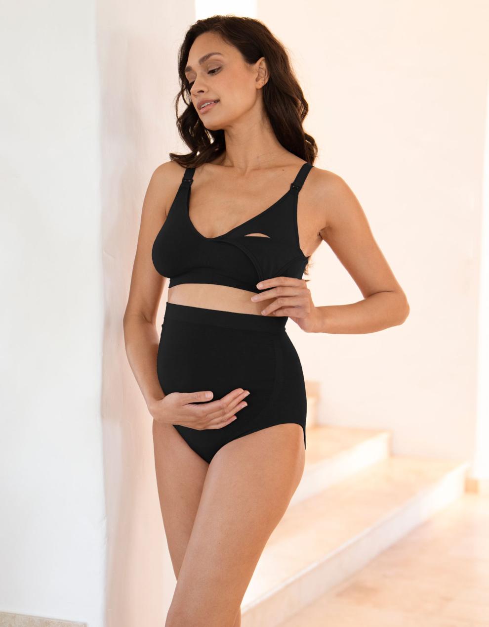 Women Seraphine Essentials | 2-Pack Seamless Bamboo Maternity-To-Nursing Bras