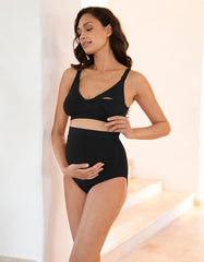Women Seraphine Essentials | 2-Pack Seamless Bamboo Maternity-To-Nursing Bras
