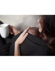 Women Seraphine Essentials | Black Cotton Skin To Skin Top