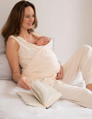 Women Seraphine Essentials | Ecru Cotton Skin To Skin Top