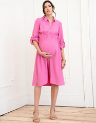 Women Seraphine Formal Dresses | Maternity Shirt Dress