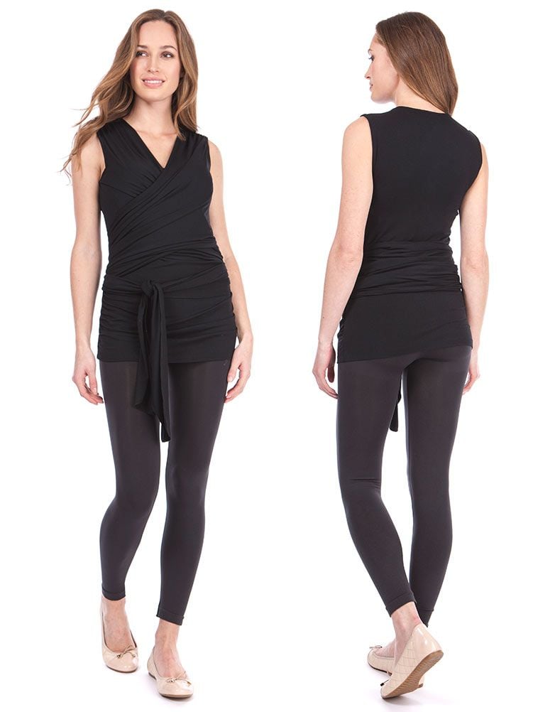 Women Seraphine Hoodies & Tops | Sleeveless Cotton Skin To Skin Top