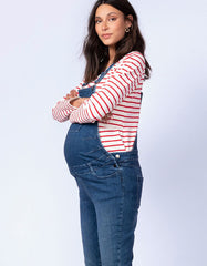Women Seraphine Jeans | Denim Maternity Overalls