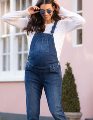 Women Seraphine Jeans | Denim Maternity Overalls
