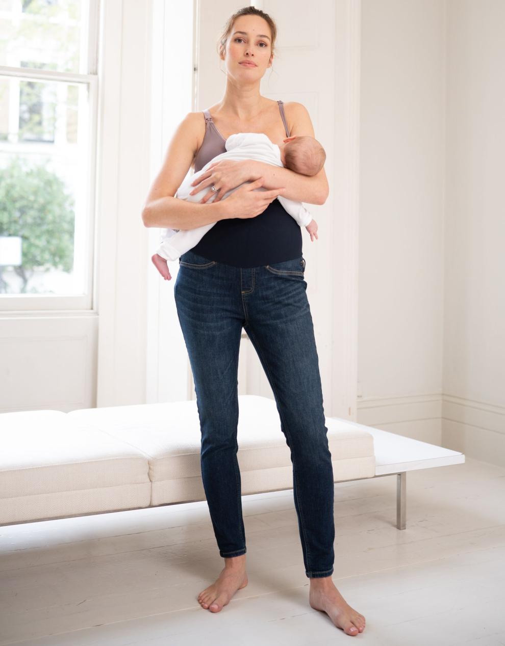 Women Seraphine Jeans | Organic Indigo Post Maternity Shaping Jeans
