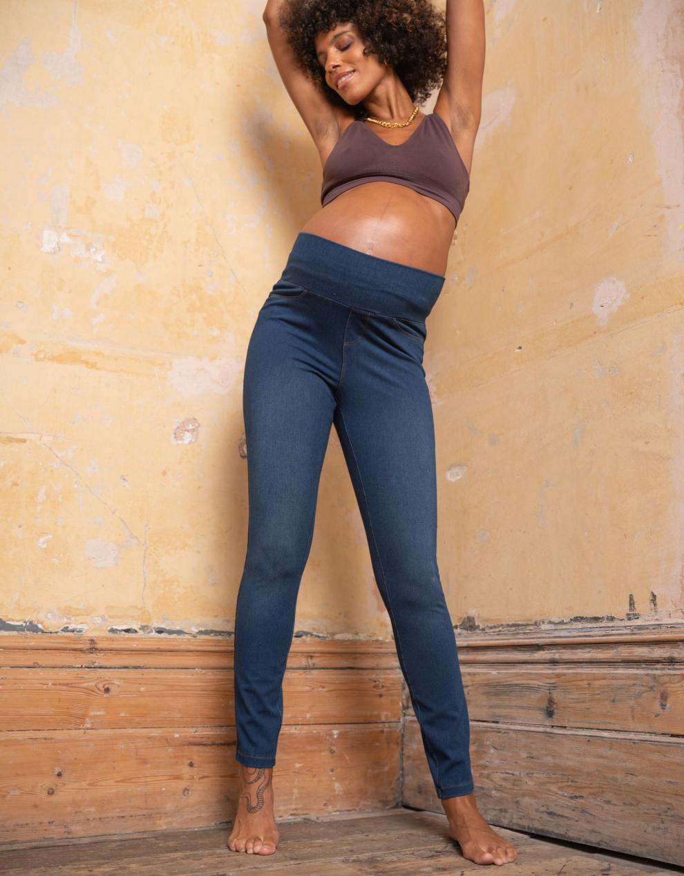 Women Seraphine Jeans | Super-Stretch Maternity Jeggings – 2 Pack