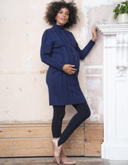 Women Seraphine Jumpers & Knitwear | Cable Knit Maternity & Nursing Tunic