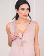 Women Seraphine Kits & Sets | Full Length Jersey Pajama Maternity-To-Nursing Set