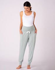 Women Seraphine Kits & Sets | Maternity Lounge Pants – Navy & Sage Twin Pack