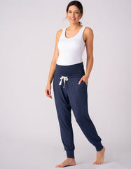 Women Seraphine Kits & Sets | Maternity Lounge Pants – Navy & Sage Twin Pack