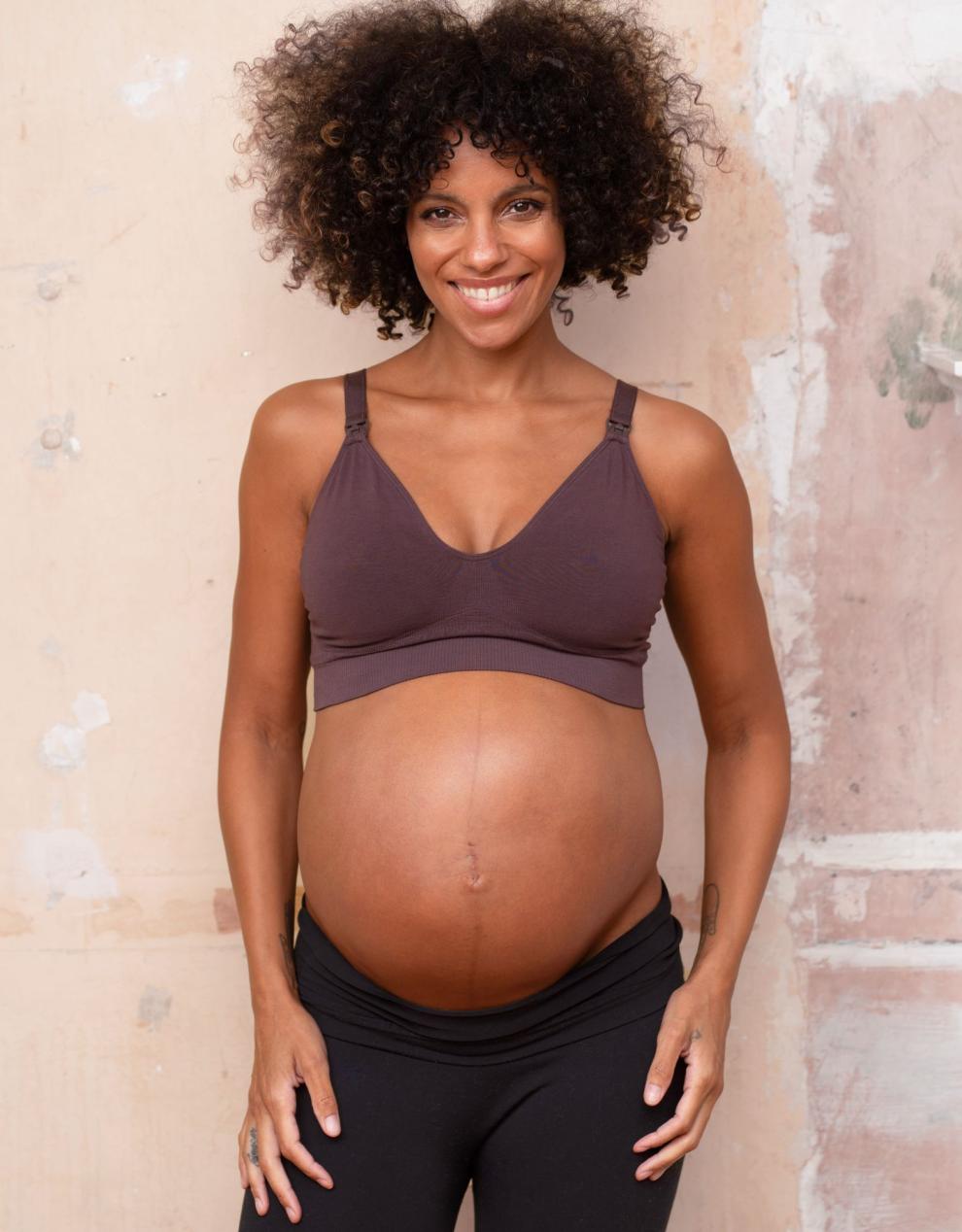 Women Seraphine Kits & Sets | Twin Pack Bamboo Nursing Bras – Mocha & Mauve