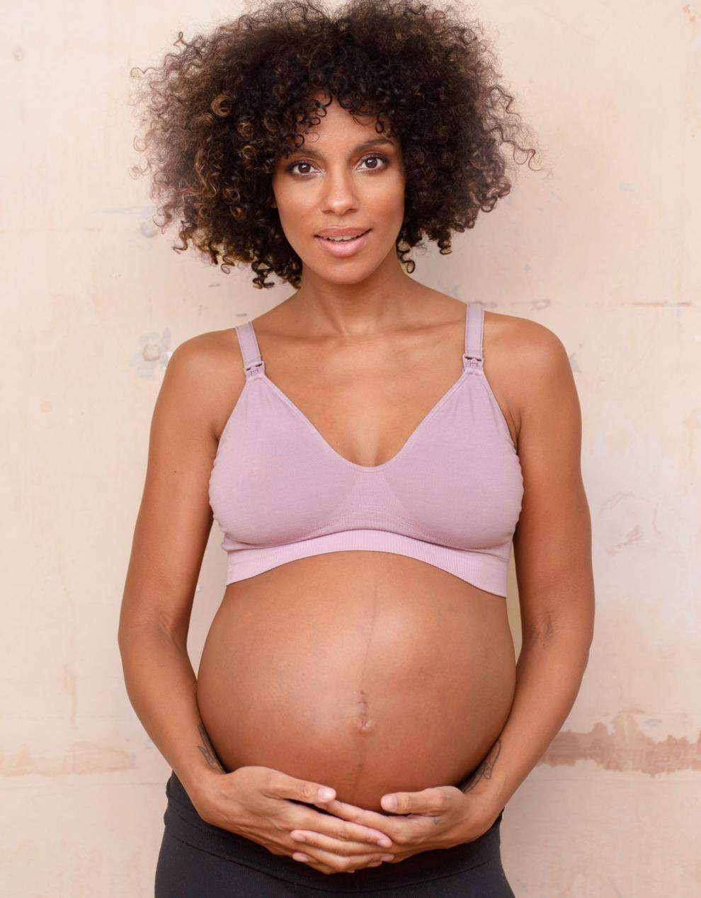 Women Seraphine Kits & Sets | Twin Pack Bamboo Nursing Bras – Mocha & Mauve