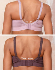 Women Seraphine Kits & Sets | Twin Pack Bamboo Nursing Bras – Mocha & Mauve