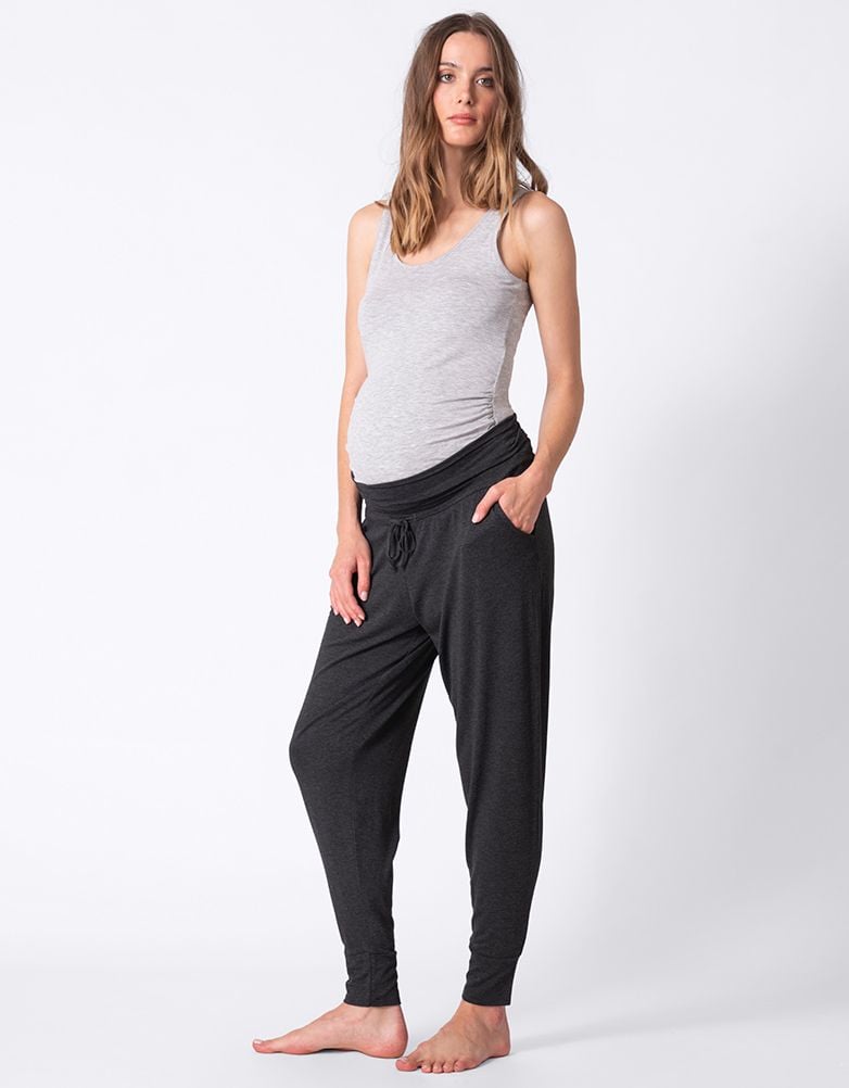 Women Seraphine Kits & Sets | Twin Pack Maternity Lounge Pants – Grey & Black
