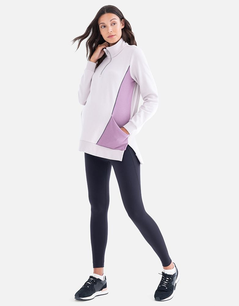 Women Seraphine Leggings & Tights | Black Bump & Back Support Maternity Leggings