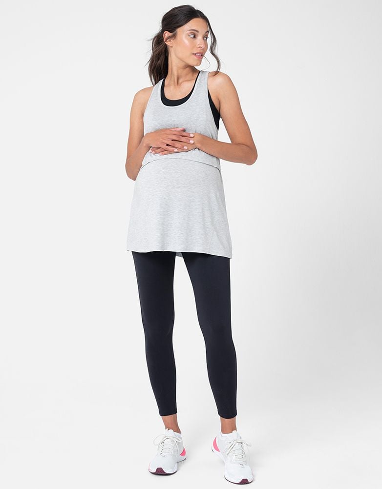 Women Seraphine Leggings & Tights | Black Bump To Postpartum Active Leggings