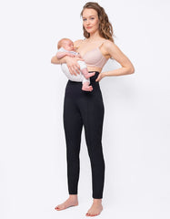 Women Seraphine Lingerie & Shapewear | Black Post Maternity Shaping Trousers