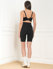 Women Seraphine Shorts | Seamless Cycling Short Post-Maternity Leggings