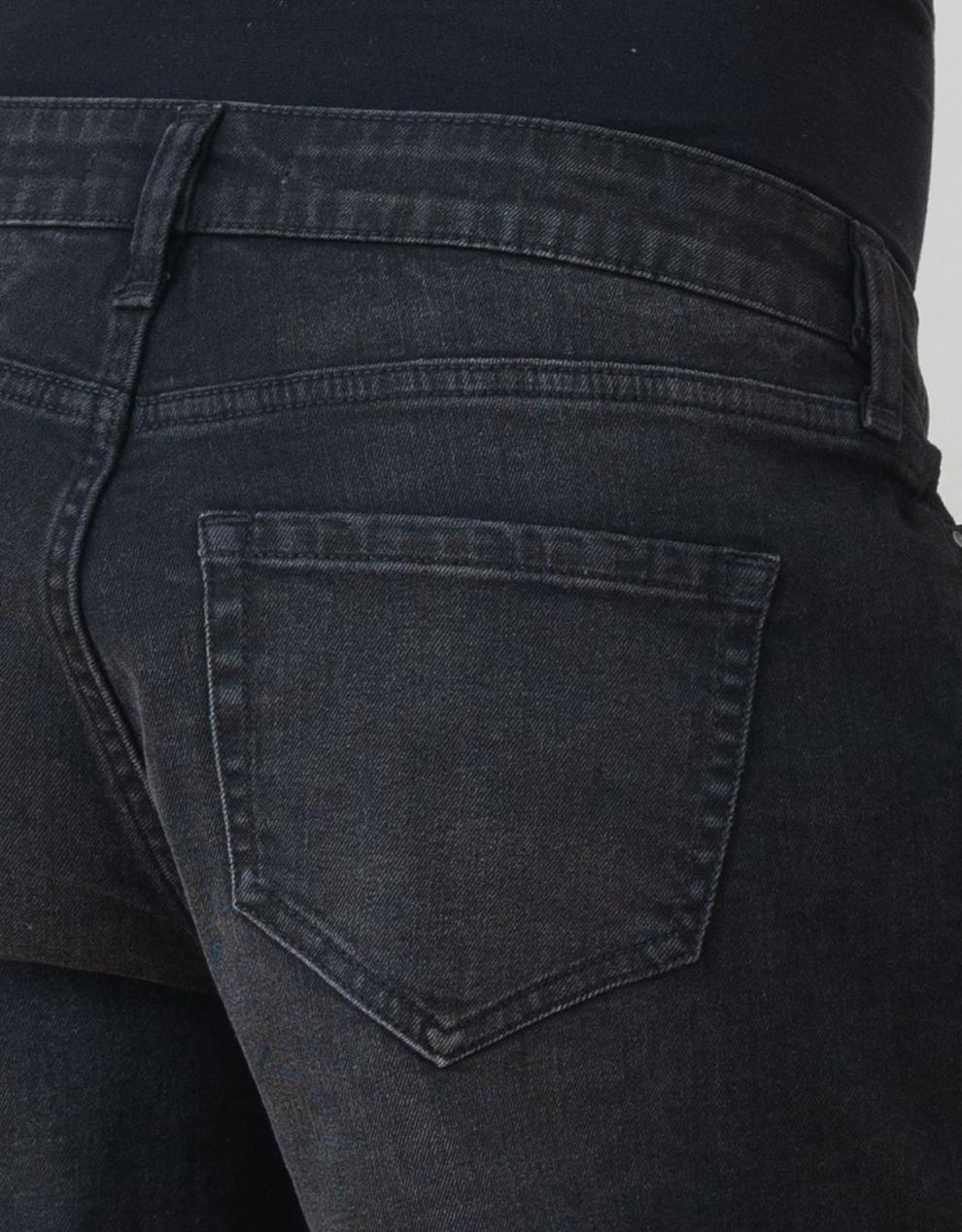 Women Seraphine Shorts | Stretch Denim Over Bump Maternity Shorts