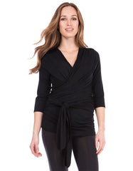 Women Seraphine Skin To Skin | Curve Black Cotton Skin To Skin Top