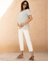 Women Seraphine Tops | Jersey Short Sleeve Maternity T-Shirt