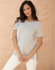 Women Seraphine Tops | Jersey Short Sleeve Maternity T-Shirt