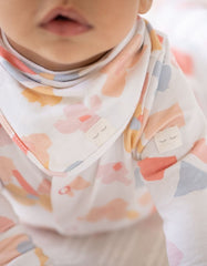 Baby Seraphine Baby Clothes | Easy Zip Organic Cotton Sleepsuit – Geo Floral