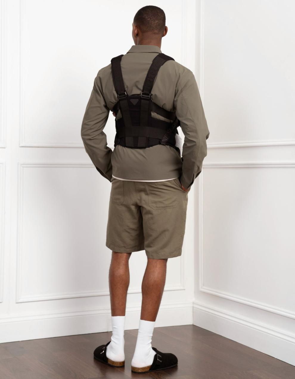 Baby Seraphine CARIPOD™ | The CARIPOD™ Baby Carrier - Black Cotton Canvas