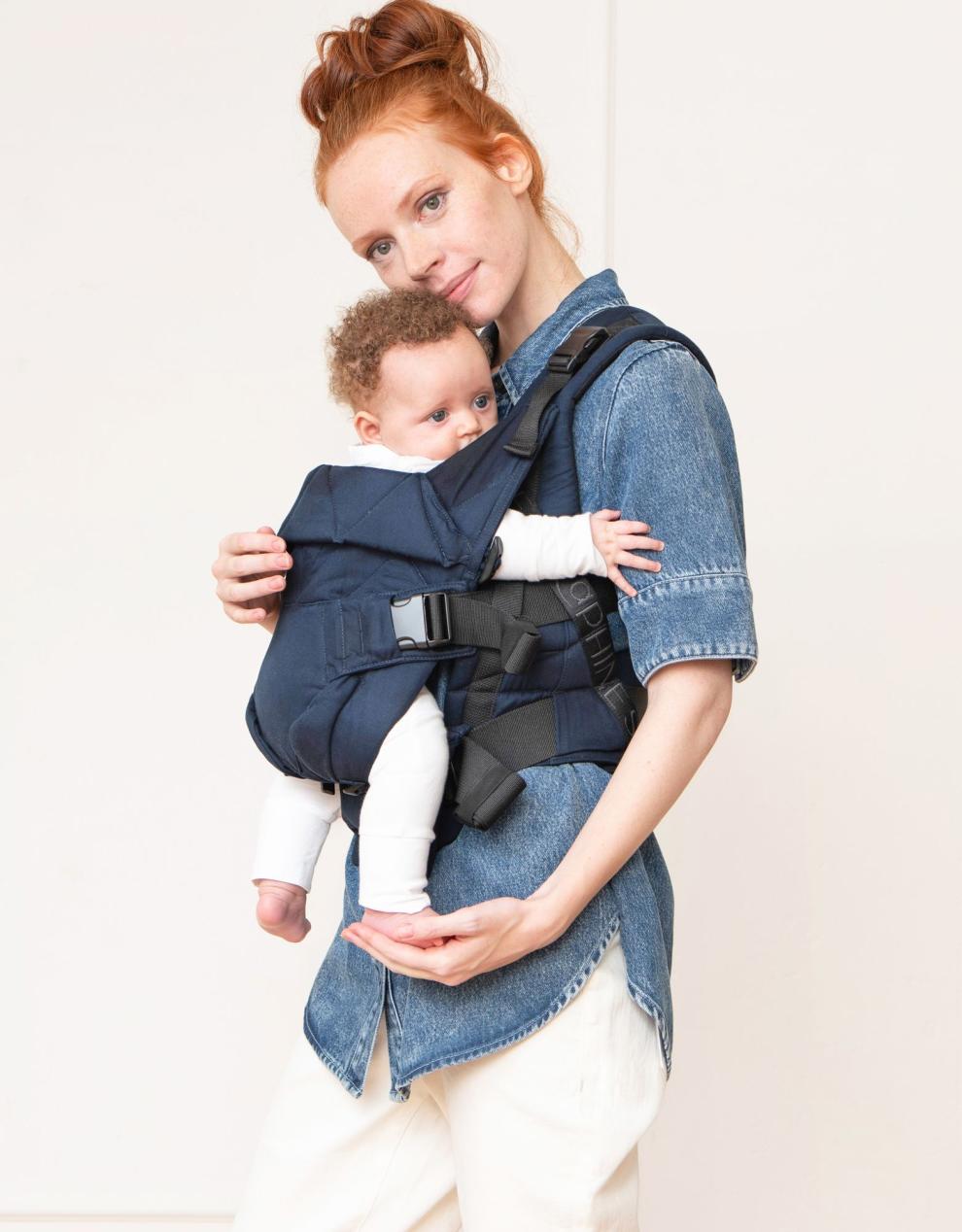 Baby Seraphine CARIPOD™ | The CARIPOD™ Baby Carrier - Navy Cotton Canvas