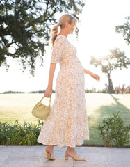 Women Seraphine Co-ords | Cotton Floral Co-Ord Maternity And Nursing Set