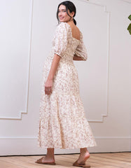 Women Seraphine Co-ords | Cotton Floral Co-Ord Maternity And Nursing Set