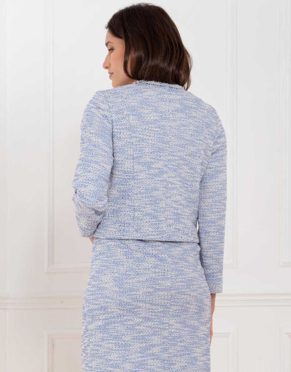 Women Seraphine Co-ords | Cropped Tweed Jacket