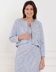 Women Seraphine Co-ords | Cropped Tweed Jacket